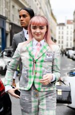 MAISIE WILLIAMS at Thom Browne Show at Paris Fashion Week 03/03/2019