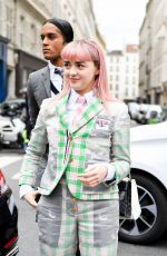 MAISIE WILLIAMS at Thom Browne Show at Paris Fashion Week 03/03/2019