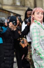 MAISIE WILLIAMS at Thom Browne Show at Paris Fashion Week 03/03/2019