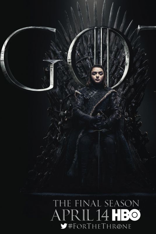 MAISIE WILLIAMS - Game of Thrones Season 8 Promos