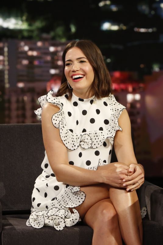 MANDY MOORE at Jimmy Kimmel Live 03/18/2019