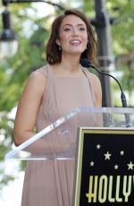 MANDY MOORE Gets a Star on Hollywood Walk of Fame in Hollywood 03/25/2019