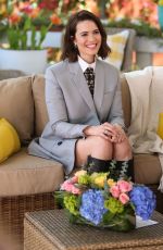 MANDY MOORE on the Set of Home & Family in Universal City 03/08/2019