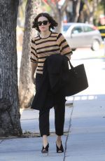 MANDY MOORE Out and About in Beverly Hills 03/29/2019