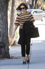 MANDY MOORE Out and About in Beverly Hills 03/29/2019