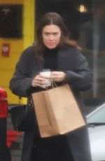 MANDY MOORE Out for Coffee in Los Angeles 03/02/2019