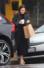 MANDY MOORE Out for Coffee in Los Angeles 03/02/2019