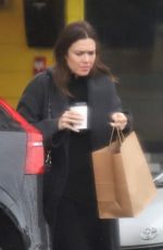 MANDY MOORE Out for Coffee in Los Angeles 03/02/2019