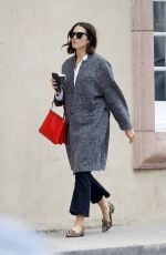 MANDY MOORE Out in West Hollywood 03/22/2019