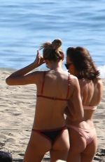 MARA TEIGEN in Bikini on the Beach in Los Angeles 03/18/2019