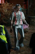 MARGOT ROBBIE on the Set of Birds of Prey 03/29/2019