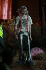 MARGOT ROBBIE on the Set of Birds of Prey 03/29/2019