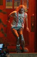 MARGOT ROBBIE on the Set of Birds of Prey 03/29/2019