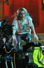 MARGOT ROBBIE on the Set of Birds of Prey 03/29/2019