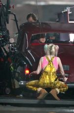 MARGOT ROBBIE on the Set of Birds of Prey in Los Angeles 03/03/2019