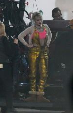 MARGOT ROBBIE on the Set of Birds of Prey in Los Angeles 03/03/2019