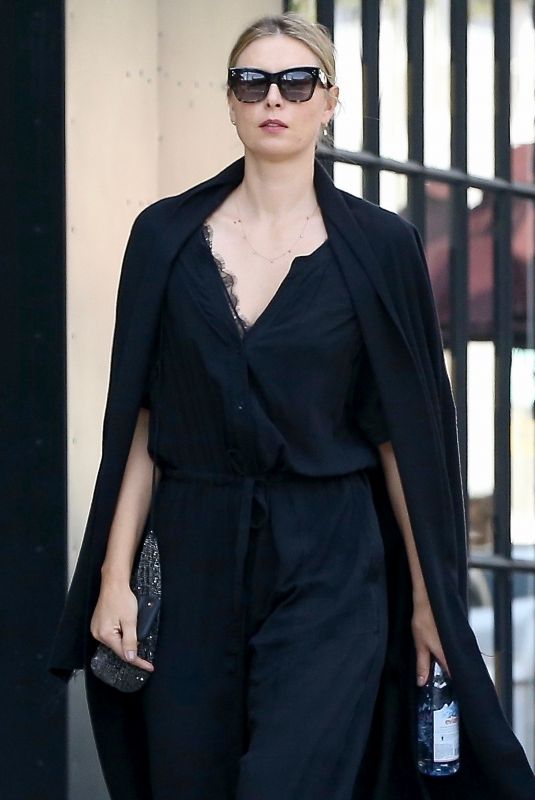 MARIA SHARAPOVA Out and About in West Hollywood 03/22/2019