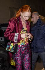 MARIACARLS BOSCONO Arrives at Versace Dinner in Milan 03/03/2019