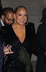 MARIAH CAREY Leaves Radio City Music Hall in New York 03/25/2019