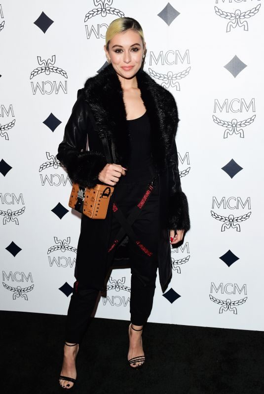 MARTA POZZAN at MCM Global Flagship Store Opening on Rodeo Drive in Beverly Hills 03/14/2019