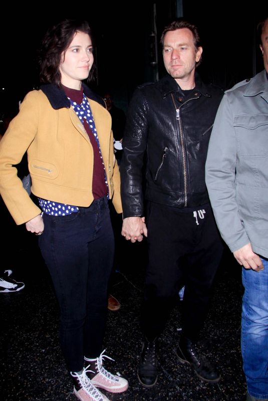 MARY ELIZABETH WINSTEAD and Ewan McGregor Night Out in Los Angeles 03/18/2019