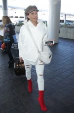 MELANIE BROWN at Los Angeles International Airport 03/20/2019