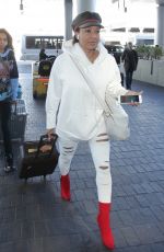 MELANIE BROWN at Los Angeles International Airport 03/20/2019