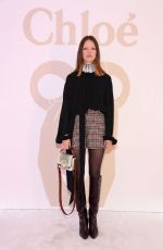 MIA GOTH at Chloe Show at Paris Fashion Week 02/28/2019