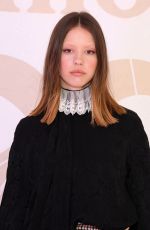 MIA GOTH at Chloe Show at Paris Fashion Week 02/28/2019