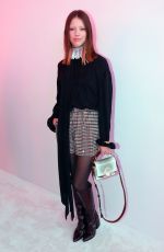 MIA GOTH at Chloe Show at Paris Fashion Week 02/28/2019