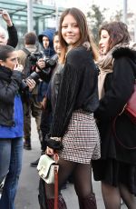 MIA GOTH at Chloe Show at Paris Fashion Week 02/28/2019