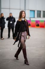 MIA GOTH at Chloe Show at Paris Fashion Week 02/28/2019