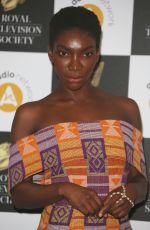 MICHAELA COEL at Royal Television Society Programme Awards in London 03/19/2019