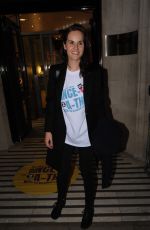 MICHELLE DOCKERY Leaves BBC Radio in London 03/11/2019