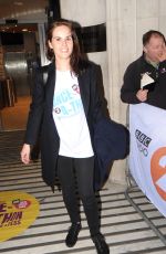 MICHELLE DOCKERY Leaves BBC Radio in London 03/11/2019