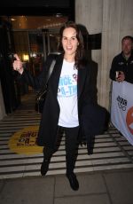 MICHELLE DOCKERY Leaves BBC Radio in London 03/11/2019