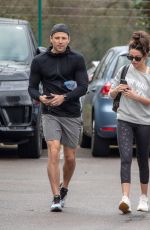MICHELLE KEEGAN Arrives at a Gym in Essex 02/28/2019