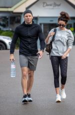MICHELLE KEEGAN Arrives at a Gym in Essex 02/28/2019