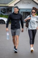 MICHELLE KEEGAN Arrives at a Gym in Essex 02/28/2019