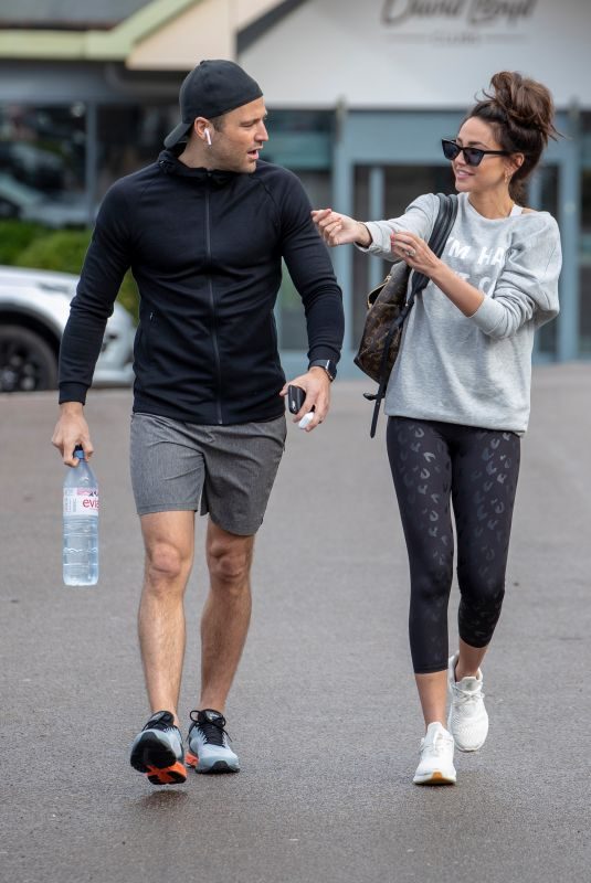 MICHELLE KEEGAN Arrives at a Gym in Essex 02/28/2019