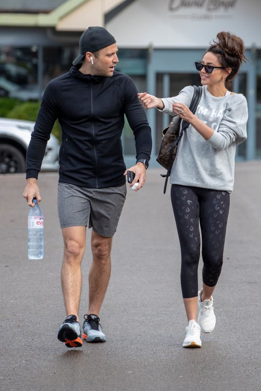 MICHELLE KEEGAN Arrives at a Gym in Essex 02/28/2019
