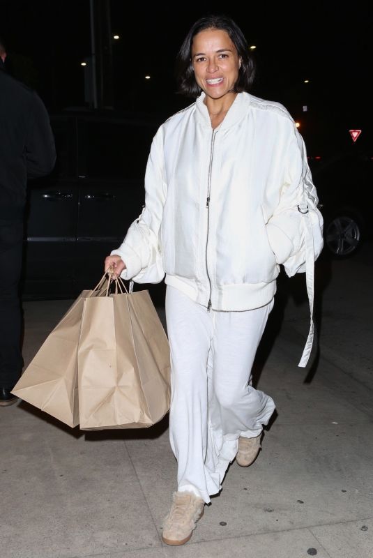 MICHELLE RODRIGUEZ at Giorgio Baldi Restaurant in Santa Monica 03/12/2019