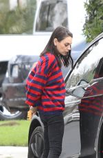 MILA KUNIS Out and About in Los Angeles 03/21/2019