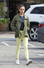 MILA KUNIS Out and About in Los Angeles 03/24/2019