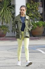 MILA KUNIS Out and About in Los Angeles 03/24/2019