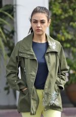 MILA KUNIS Out and About in Los Angeles 03/24/2019