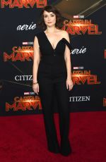 MILANA VAYNTRUB at Captain Marvel Premiere in Hollywood 03/04/2019