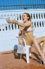 MILEY CYRUS on the Set of a Photoshoot, March 2019
