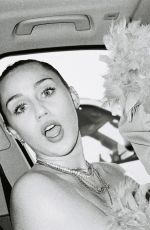 MILEY CYRUS on the Set of a Photoshoot, March 2019