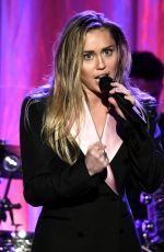 MILEY CYRUS Performs at Women